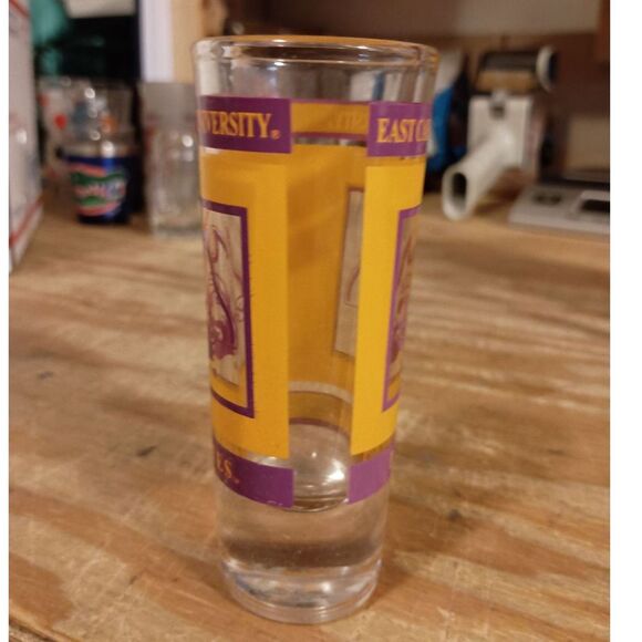 EAST CAROLINA UNIVERSITY Shot Glass, Souvenir Shot Glasses, #9 - Picture 2 of 4